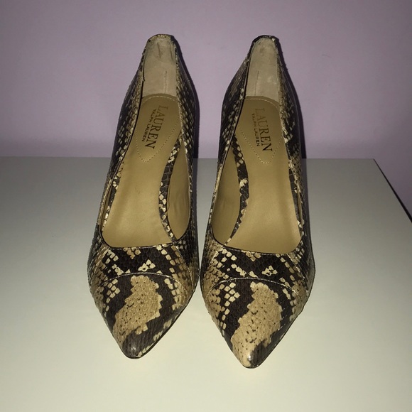 Lauren Ralph Lauren Leather Pumps - Picture 2 of 8